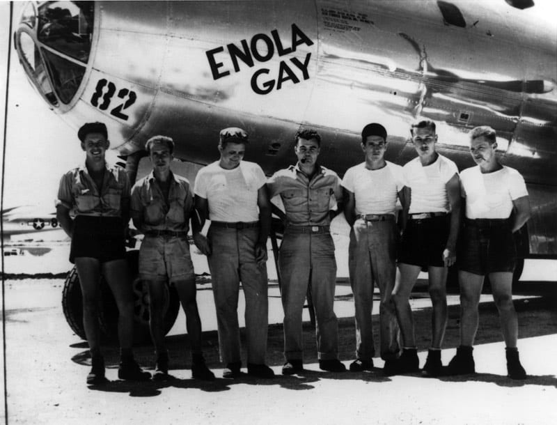 enola gay crew members
