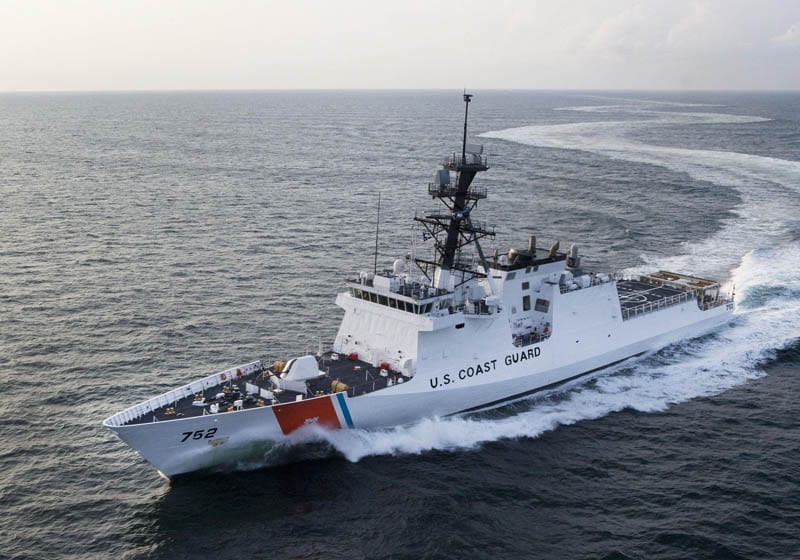 The National Security Cutter A Critical Asset In Homeland And Regional   CGC Stratton In Sea Trials 