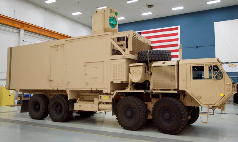 The Armys Tactical High Energy Laser Earns Its Wheels Defense Media