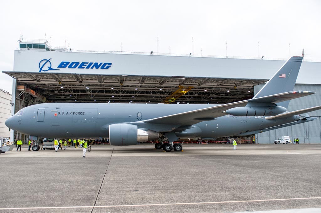 Boeing KC-46A Pegasus Makes First Flight | Defense Media Network