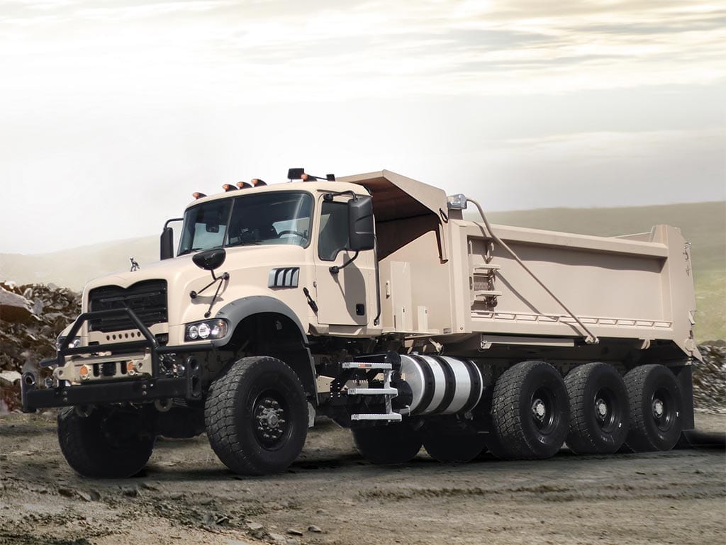 Mack Defense Showcases M917a3 Heavy Dump Truck (Hdt) | Defense Media Network