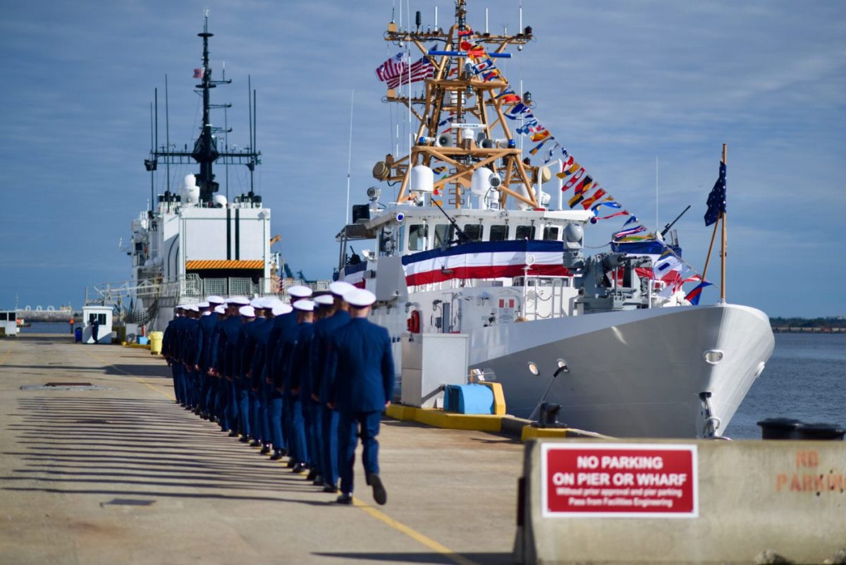 U.S. Coast Guard Commissions First PATFORSWA Sentinel-class Cutter ...