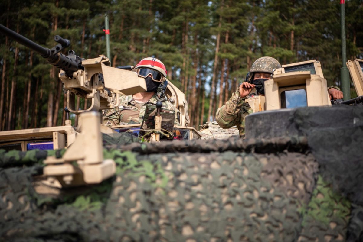 Nato And Stallions Conduct Exercise Iron Wolf 