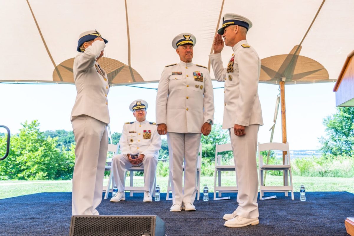 Adm. Linda Fagan Becomes USCG's First Female Four-Star Admiral ...