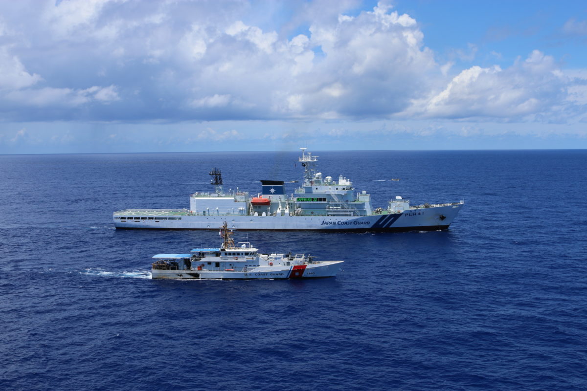 U.S., Japan Coast Guards Conduct Joint Counter-narcotics Exercise in ...